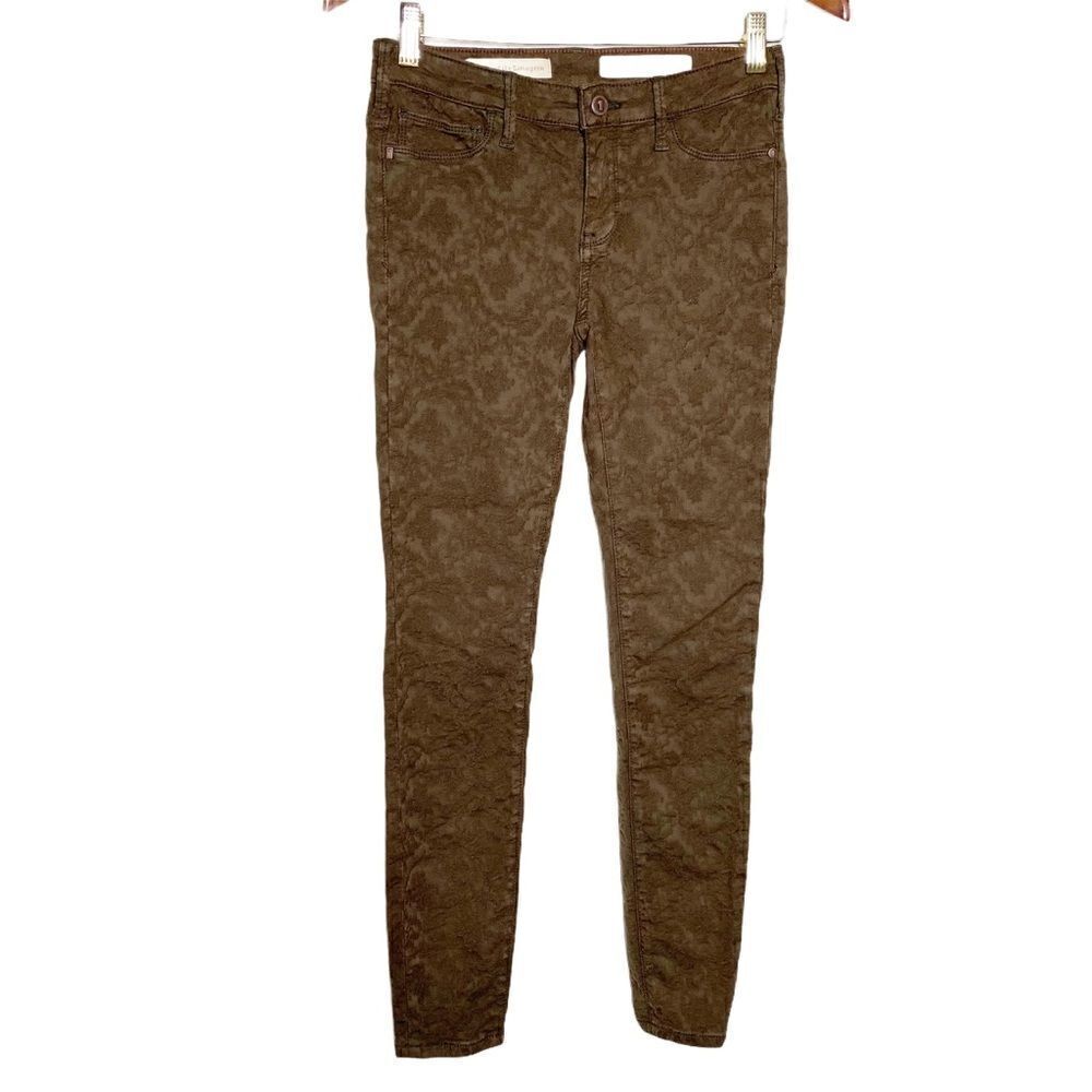 Pilcro and the Letterpress Serif Skinny Jeans, Size 26